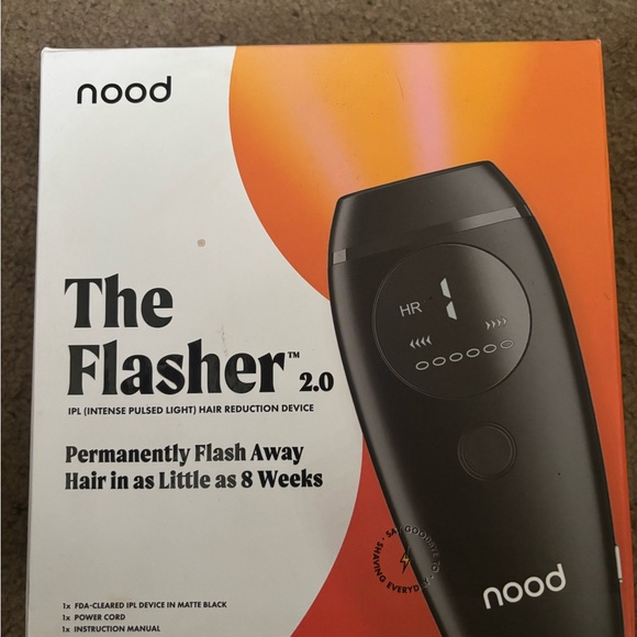 Nood Black Hair Reduction Tool for Smooth Skin Sealed